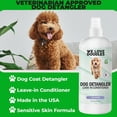 thumbnail image 6 of Large Slicker Brush & Lavender Detangler Spray Pack for Long-Haired Dogs - Dematting Kit with Leave-In Conditioner to Reduce Mats Knots and Tangles, 6 of 8