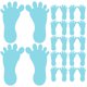 thumbnail image 1 of COSMOBETTY 24Ud Wall Decals Huellas Para Removible En Paredes Puertas Y Closets, 1 of 8