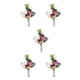 thumbnail image 3 of Bearachild 5 unids/set traje de ramillete de muñeca reutilizable para cualquier evento especial baile Boutonniere inodoro Artificial púrpura Type2 NO2, 3 of 6
