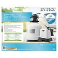 Intex Pool Sand Filter Pump w/ Automatic Timer & Side Vacuum & 1.5
