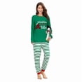 thumbnail image 3 of iHapHap Matching Family Christmas PJs Cotton Blend Long Sleeve Stripe Loungewear, Men L, 3 of 6