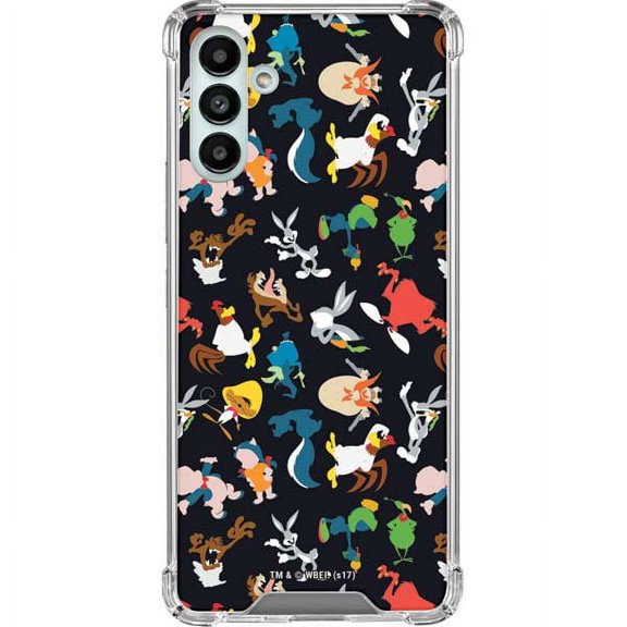 Skinit Cartoons Looney Tunes Identity Pattern Galaxy A13 5G Clear Case
