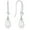 04-diamond-Apr, variant on Pearl Dangle Drop Earrings 925 Sterling Silver Shell Pearls Hook Earring for Women May Emerald Birthstone Jewelry Gift