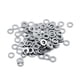 thumbnail image 1 of Kit de reparación de tornillos - 100 piezas de acero inoxidable 304 arandelas planas métricas Kit de reparación de tornillos herramienta M3/M4/M5/M6/M8/M10(M4*9 * 0.8), 1 of 3