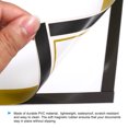 thumbnail image 3 of Unique Bargains Magnetic Sign Holder 8.5 x 11, 2 Pack Magnetic Display Frame A4 Magnetic Picture Frame for Refrigerator, Golden, 3 of 7