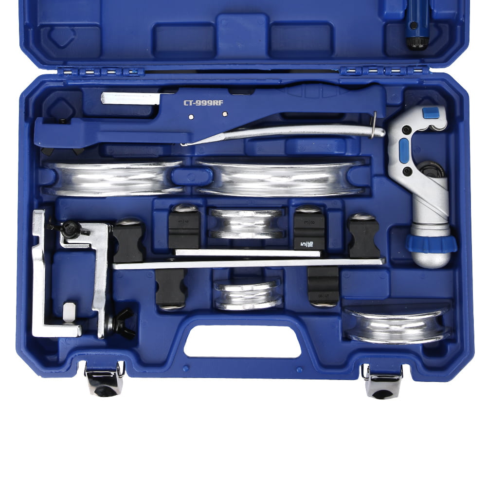 Pipe Bender CT‑999RF Manual Copper Tube Bending Set 10‑22mm With Dies Tool Kit 