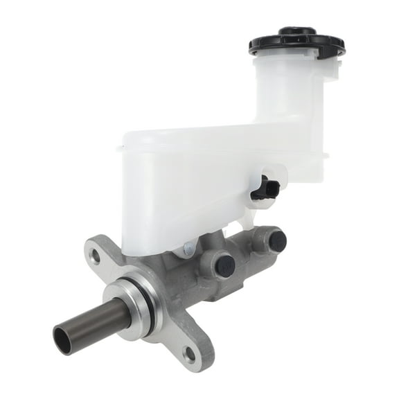 Unique Bargains Brake Master Cylinder With Reservoir No.46100T2JH01 for Honda Accord 2014-2018 Hydraulic Master Cylinder Silver Tone,White Aluminum Alloy,Plastic 1 Pc