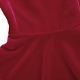thumbnail image 3 of Children Autumn Velvet Flare Pants Solid Color Elastic Waistband Trousers, 3 of 9
