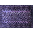thumbnail image 1 of Ahgly Company Machine Washable Indoor Rectangle Southwestern Blue Country Area Rugs, 2' x 3', 1 of 4
