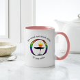 thumbnail image 4 of CafePress - Rainbow Chalice Mugs - 11 oz Ceramic Mug - Novelty Coffee Tea Cup, 4 of 4