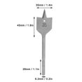 thumbnail image 2 of High quality Three-pointed woodworking flat drill hole opener 35mm (sold in, 2 of 5