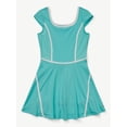 thumbnail image 5 of Justice Girls Cap Sleeve Active Dress, Sizes XS - L, 5 of 8