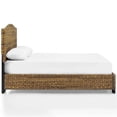 thumbnail image 4 of Bowery Hill Queen Size Panel Bed in Wood in Natural - Easy Assembly, 4 of 10