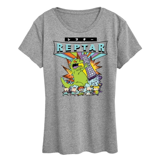 Rugrats - Reptar Wretch - Women's Short Sleeve Graphic T-Shirt