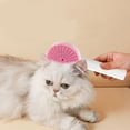 thumbnail image 2 of Kraoden Pet Grooming Brush for Cats and Dogs, Self-Cleaning Dog Brush, Silicone Massage Comb for Wet and Dry Use, Ergonomic Handle, Removes Loose Hair Easily, 2 of 6