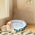 thumbnail image 5 of Hxlamzoo Christmas Cute Cat & Dog Bed - Warm Removable Pet Nest with COTTO N Material, Soft Plaid Design for Small to Large Pets, 5 of 6