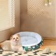 thumbnail image 5 of xihome Nido cerrado a cuadros para mascotas, cama porttil, extrable y lavable para perros y gatos pequeños, medianos y grandes., 5 of 6
