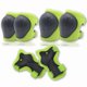 thumbnail image 1 of QF Knee Pads 6 Pieces Kids Knee and Elbow Pads Wrist Guards for Roller Skates Cycling, Green, 1 of 5