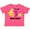 Vintage Hot Pink, variant on Inktastic Its My 3rd Birthday with Smiling Emoticons Girls Toddler T-Shirt
