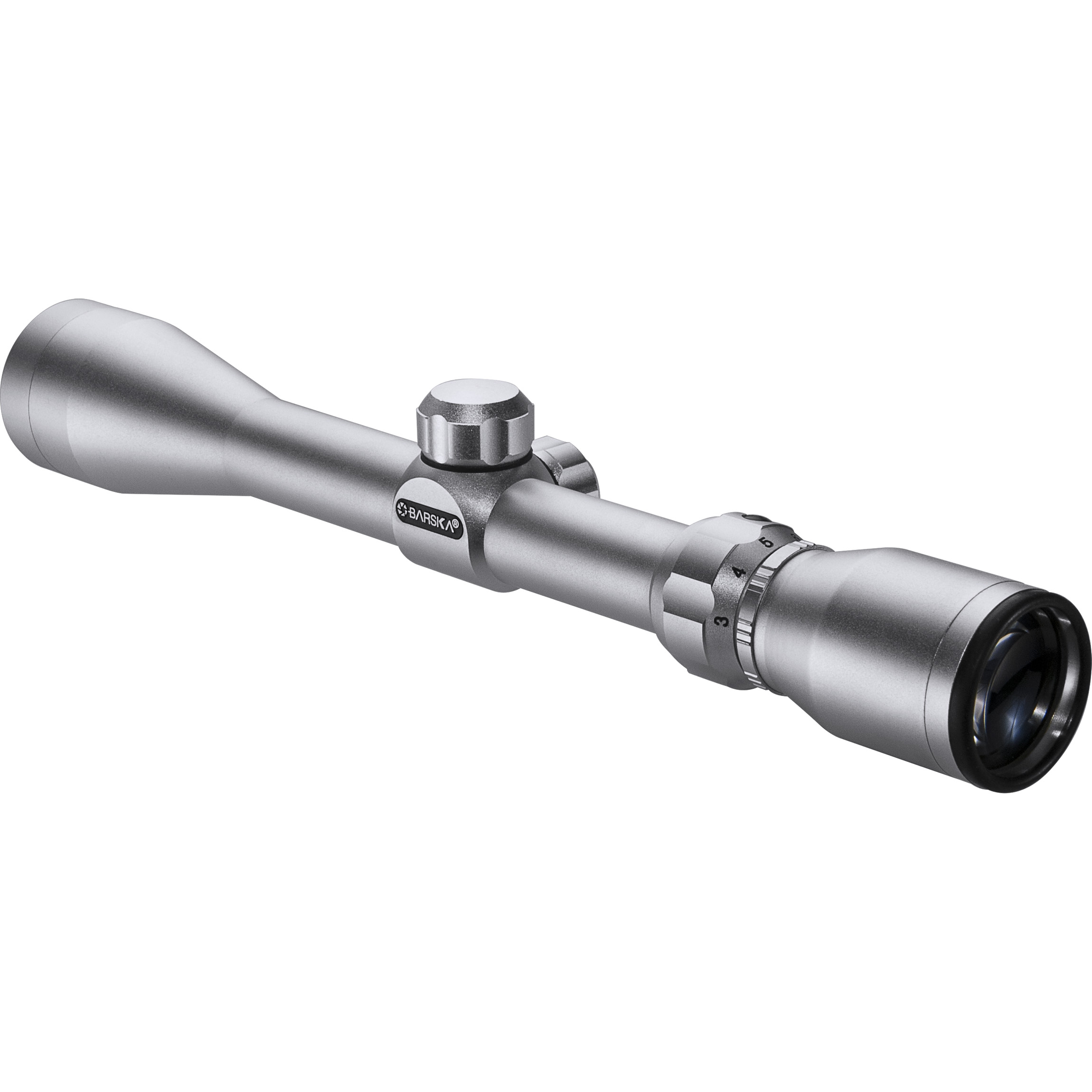 New Barska 3-9x40mm 30/30 Rifle Scope with Rings, Silver
