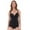Black, variant on Freya Remix Non-Padded Underwire Tankini (3946),32D,Black