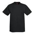 thumbnail image 1 of Hanes 5590 Adult Tagless Tee With Pocket, Black - Extra Large, 1 of 3