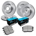 thumbnail image 1 of R1 Concepts Front Rear Brakes and Rotors Kit |Front Rear Brake Pads| Brake Rotors and Pads| Ceramic Brake Pads and Rotors |fits 2014-2016 Mazda 3, 2014-2016 Mazda 3 Sport, 1 of 4