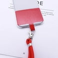 thumbnail image 6 of Limei 1 Pack Phone Lanyard Universal Adjustable Neck Straps with Adhesive Phone Tether Tab, Phone Lanyard Crossbody Compatible with Most Smartphone - Red, 6 of 7