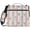 Pastel Cartoon Ice Cream Pattern, variant on Zipper Binder with Shoulder Strap 2 inch 3 Ring Waterproof File Folder Organizer Bag 500 Sheet Ice Cream Pattern