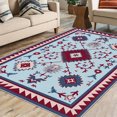 thumbnail image 5 of 4'x6' dining room carpet indoor/outdoor carpet bedroom area rug gothic area rug retro area rug, 5 of 10