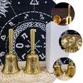 thumbnail image 3 of KAKOWELY Mini Brass Altar Bell Pentagram Wiccan Supply Altar Ritual Bell Multi-functional Bell,3.86"X1.69"X1.69", 3 of 5