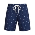 thumbnail image 3 of COOFANDY Mens Swim Shorts Funny Swim Trunks Board Shorts 4 Pockets Swimwear Drawstring Stretch Quick Dry Swimsuit, 3 of 6