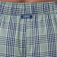 thumbnail image 4 of Pantalón de Pijama para Hombre IZOD de Poliéster-Rayón a Cuadros Verde y Azul Marino Talle M, 4 of 5