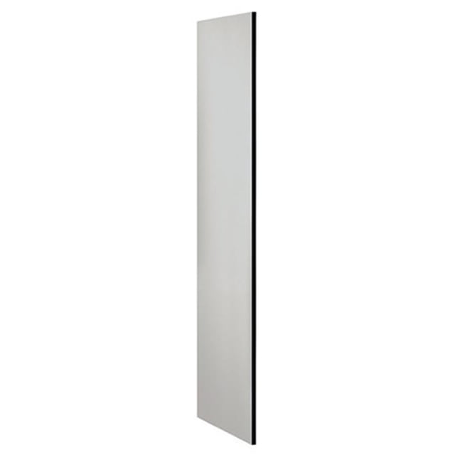 Salsbury 22235GRY Side Panel For 21 Inch Deep Extra Wide Designer Wood Locker - Without Sloping Hood - Gray