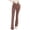 Khaki, variant on Women's Wide Leg Pants Horn Yoga Pants Women's High Waisand Hip Lifting Slim Sports Leisure Fitness Pants Hot Pink