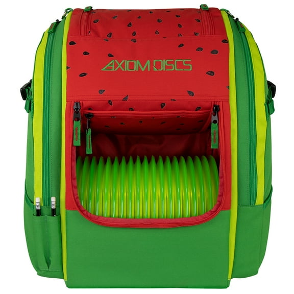 Axiom Voyager Lite Backpack Disc Golf Bag (Watermelon Edition)