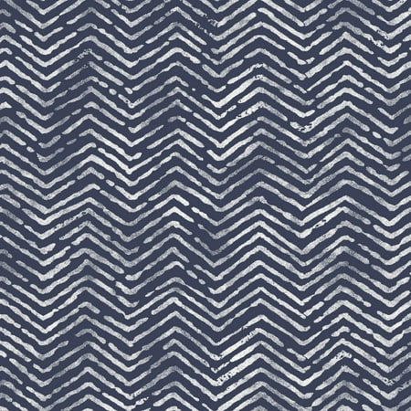 Corner Quilt Fabrics Waverly Inspirations Herringbone Navy 100% Cotton Duck Fabric Quilt Crafts, per Yard ()