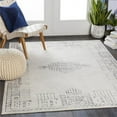 thumbnail image 2 of Surya Roma ROM-2346 63 x 85" Rectangle Fabric Rug in Charcoal/Light Gray/White, 2 of 7