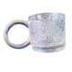 thumbnail image 5 of Taza de vidrio de 250 ml con asa para la oreja, resistente al calor, ideal para el desayuno o la cocina. Estilo C, 5 of 6