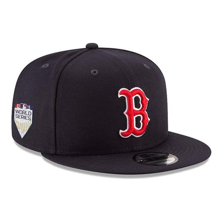 Boston Red Sox New Era 2018 World Series Bound Side Patch 9FIFTY Snapback Adjustable Hat - Navy -