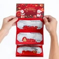 thumbnail image 4 of ‌Christmas Money Holder Cards Red Envelope Gift Box with 6 Slots Cash Organizer Holiday Present Wrapping for Parties Secret Santa Exchange, 4 of 11