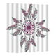 thumbnail image 4 of Cortina de ducha impermeable de 180 x 180 cm, panel transparente, decoración de baño + 12 ganchos 17, 4 of 6
