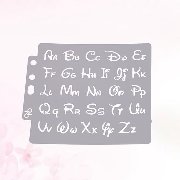 ULTNICE Drawing Stencils Grey Washable Flexible Plastic Templates for Scrapbooking and Drawing