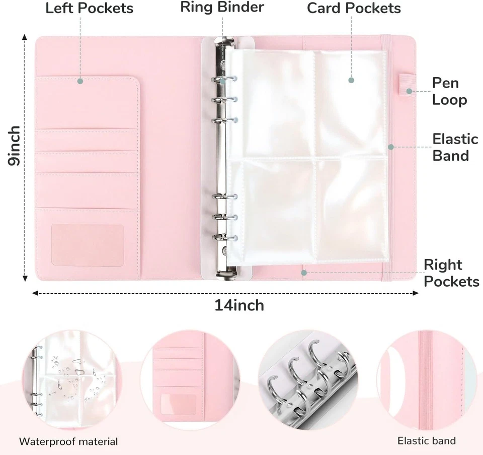 100 Envelopes Money Saving Challenge, A5 Money Saving Binder, Savings Challenges
