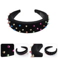 thumbnail image 1 of TABLETREANDS Wide Hairband De Esponja Para Mujer El Para Reuniones Y Conciertos, 1 of 8