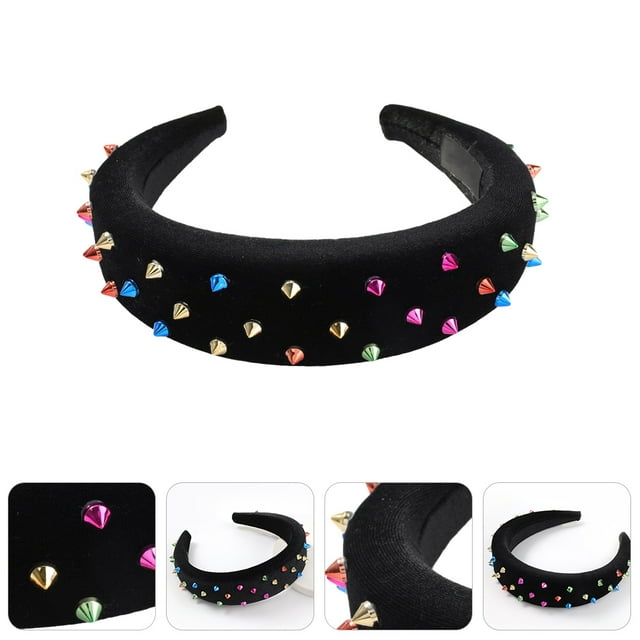 TABLETREANDS Wide Hairband De Esponja Para Mujer El Para Reuniones Y Conciertos