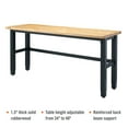 thumbnail image 4 of TRINITY 72x24 Wood Top Work Table, 4 of 8