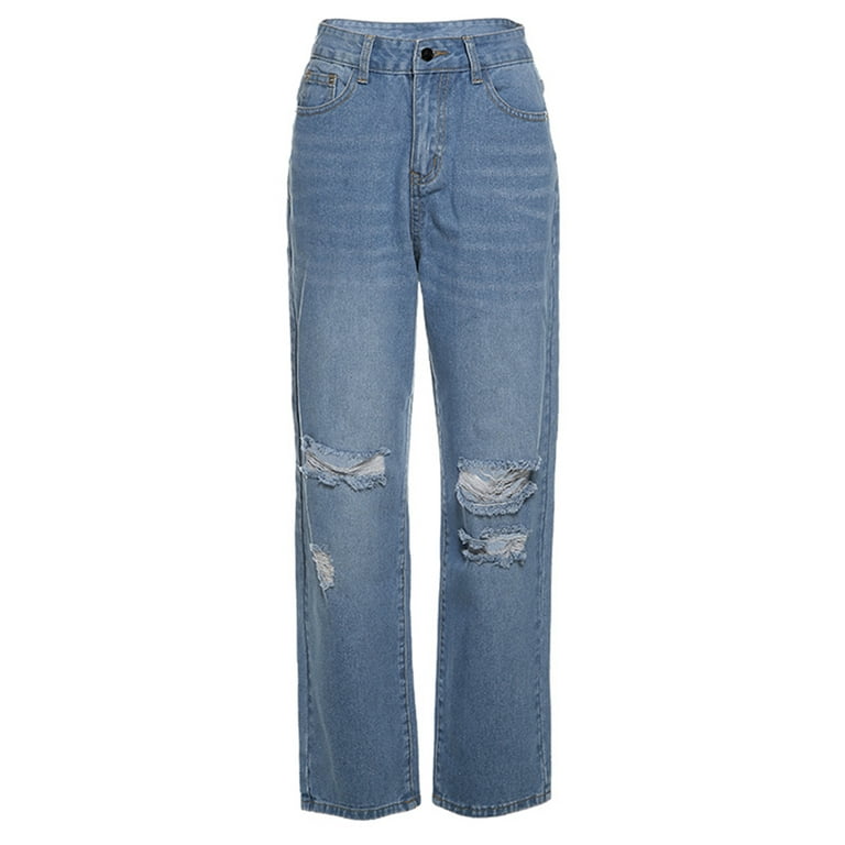 Wide leg sale jeans walmart