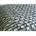 thumbnail image 2 of The HomeCentric Throw Pillow Cover, Silver&nbsp;Toss Pillows Pack of 2, 16x16 inch (40x40 cm) Suede Throw Pillows For Couch, Striped, Pintucks, Textured, Zippered Throw Pillow - Silver Gray Lining, 2 of 3
