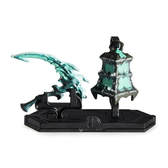 League of Legends, Official Thresh Scythe and Lantern Collectible with Display Base, True Metal Weaponry, First Edition Collectible Grade, Premium Details, Tabletop Size, Ages 12 and Up